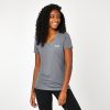 Women's V-Neck Mesh Tee - Everlast