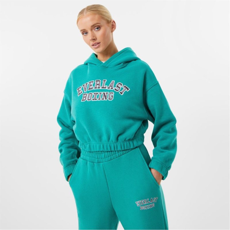 Women's Boxing Cropped Hoodie - Everlast