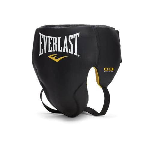 Leather Hook & Loop Pro Competition Groin Protector - Everlast