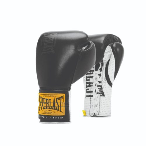 1910 Brown Laced Sparring Gloves - Everlast