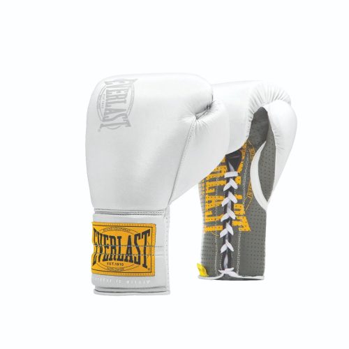 1910 Brown Laced Sparring Gloves - Everlast